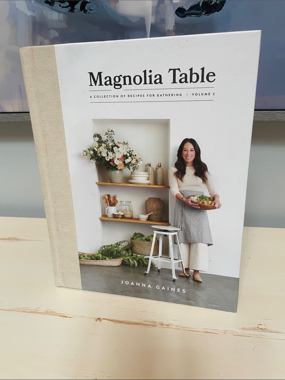 Magnolia Table Volume 1 Cookbook by Magnolia - White & Beige